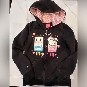 Tokidoki hoodie x hello kitty